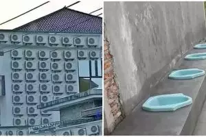 Terlalu berlebihan, 11 potret benda dipasang di rumah ini bikin nggak habis pikir