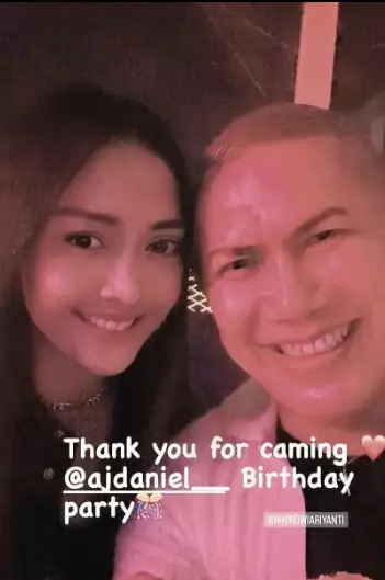 Ririn di kelab malam bareng Ijonk © Instagram