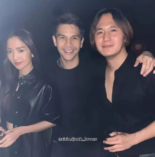 Ririn di kelab malam bareng Ijonk © Instagram