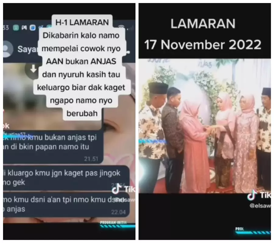 batal nikah mahar Rp 700 ribu © TikTok/@elsawd7795 batal nikah mahar Rp 700 ribu © TikTok/@elsawd7795