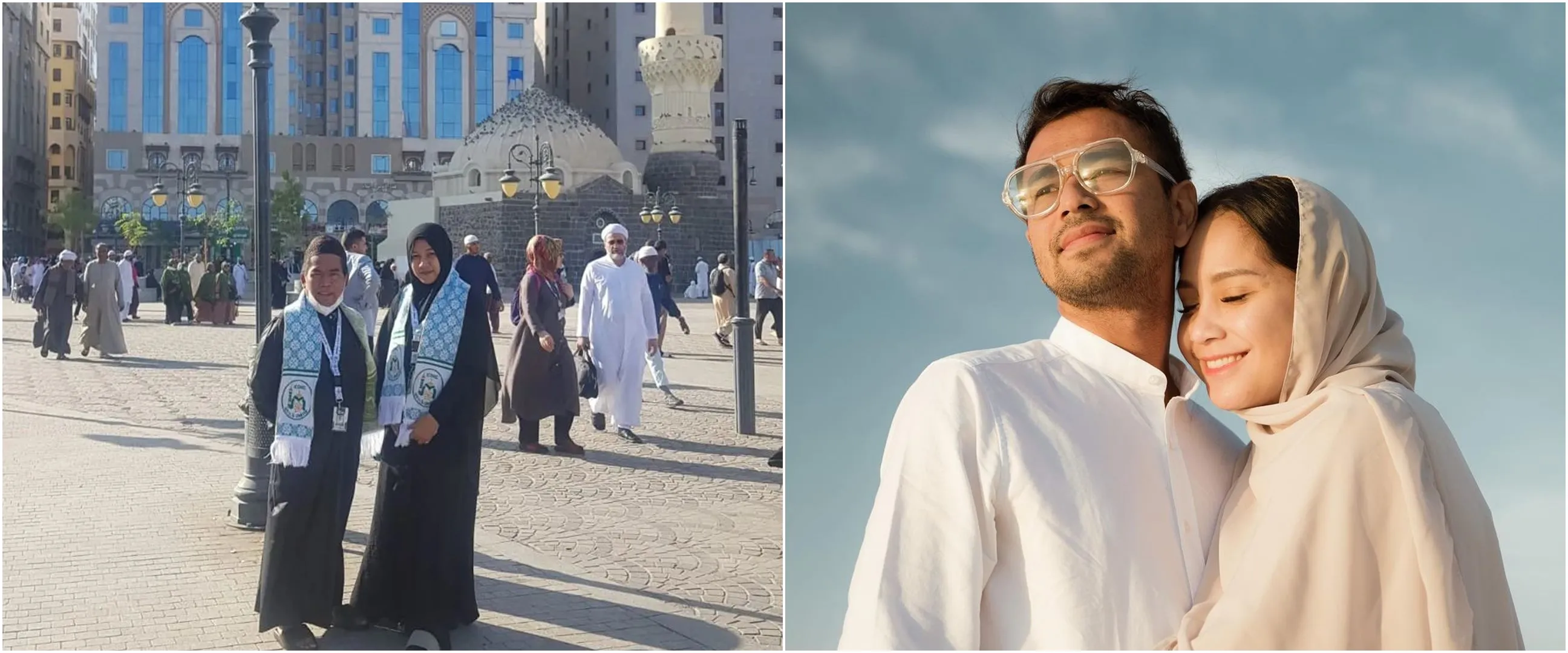 7 Momen Bopak Castello dan istri jalani umroh, hadiah dari Raffi Ahmad