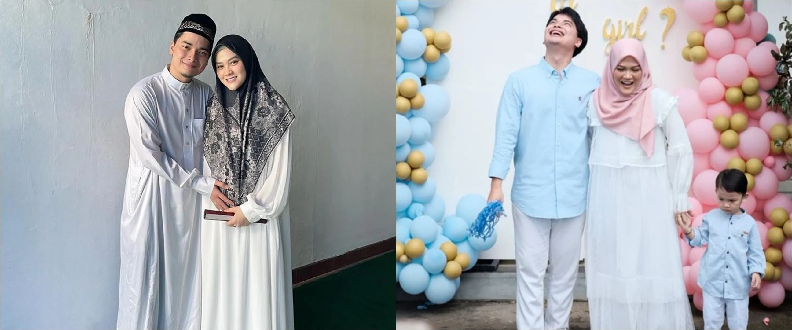 Umumkan jenis kelamin anak, intip 9 momen Alvin Faiz dan Henny Rahman gelar tasyakuran 7 bulanan