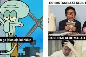 11 Potret lucu gambarkan realita jadi dewasa tak selalu enak ini relate banget sama banyak orang