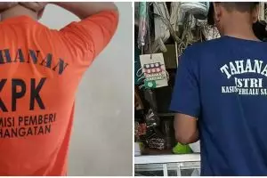 11 Gaya nyeleneh orang pakai baju 'tahanan' ini bikin nggak abis pikir ngelihatnya
