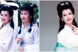 11 Potret buktikan Angie Chiu 'Pai Su Chen' siluman ular putih menolak tua, usia aslinya bikin syok