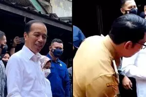 Momen Jokowi gagal main lato-lato yang sedang viral, bikin Iriana ikut ketawa
