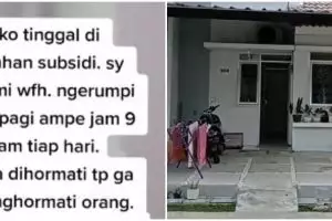 Curhat wanita punya tetangga berisik, lagi WFH terganggu emak-emak bergosip dari pagi sampai malam