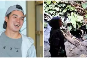 11 Potret kantor baru Baim Wong hasil renovasi bangunan 15 tahun kosong, air terjunnya beri kesan adem
