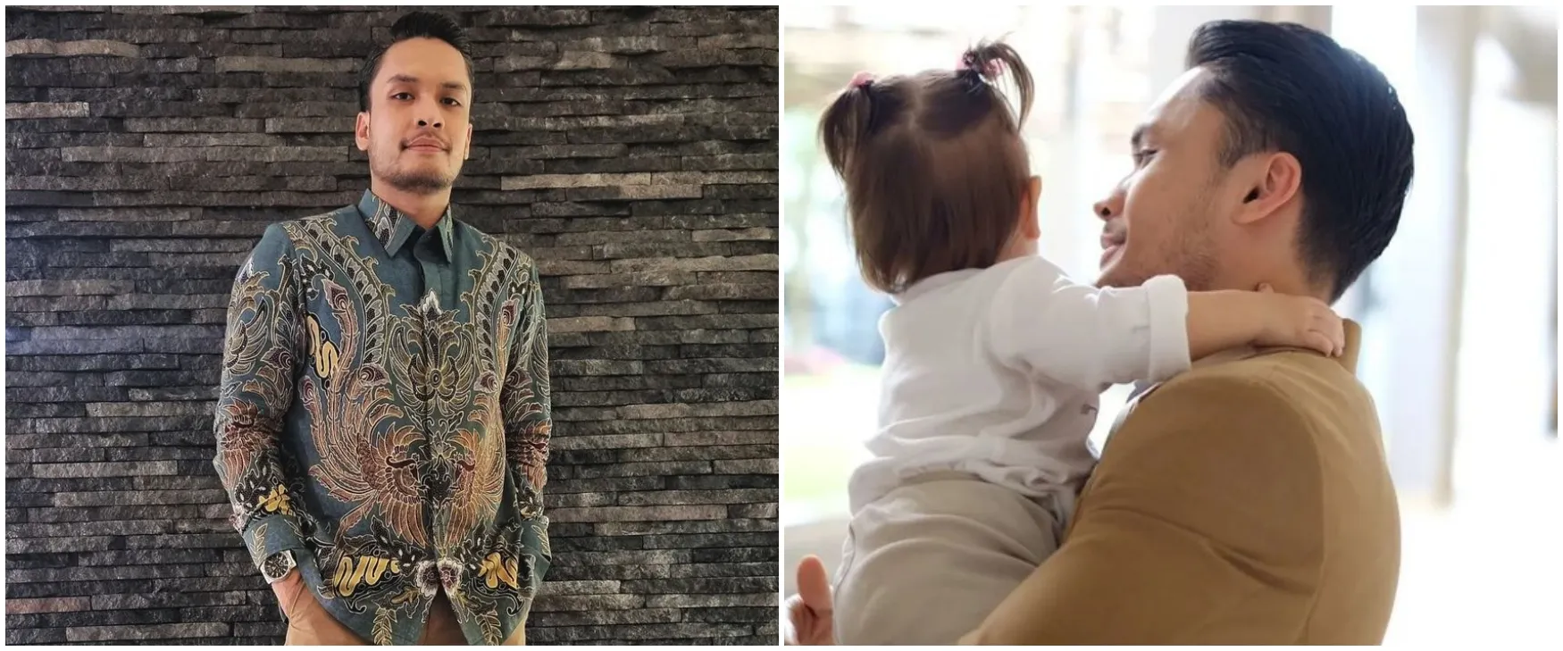 Siap jadi ayah dua anak, intip 11 momen telaten Randy Pangalila saat momong buah hati