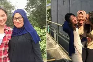 Akrab di lamaran adik, intip 11 potret kebersamaan Indah Permatasari dan ibunda