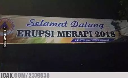 ucapan nyeleneh selamat datang © berbagai sumber