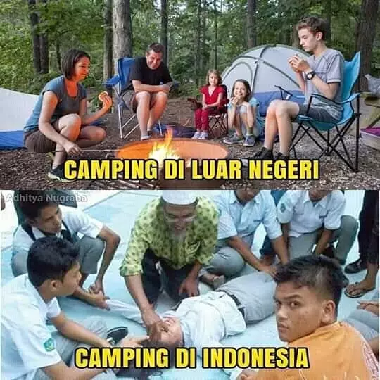 orang Indonesia vs luar negeri © 2022 brilio.net