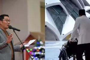 9 Potret megah dan artistik Masjid Raya Al Jabbar di Bandung, hasil desain tangan dingin Ridwan Kamil