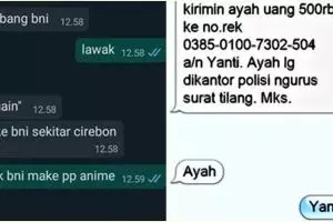 13 Chat balasan ke penipu ini malah dikerjain balik, nggak jadi dikibulin