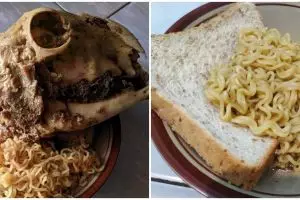 13 Potret topping mi instan ini idenya di luar dugaan, bikin nggak habis pikir