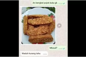 Kirim gambar nyeleneh, 11 balasan chat kocak saat ditanya temen ini mau kesel tapi ngakak