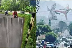 11 Editan penampakan jalan raya ini malah bikin ngeri, jadi mikir dua kali untuk lewat