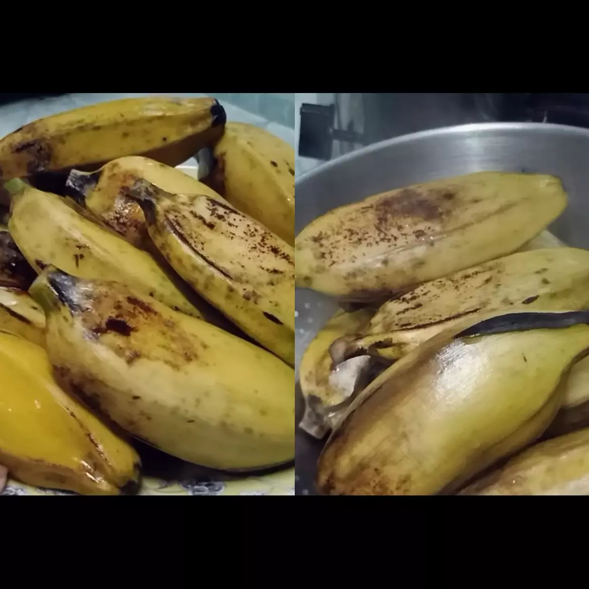 Cara sederhana merebus pisang kepok agar warnanya tetap cerah dan tak menghitam