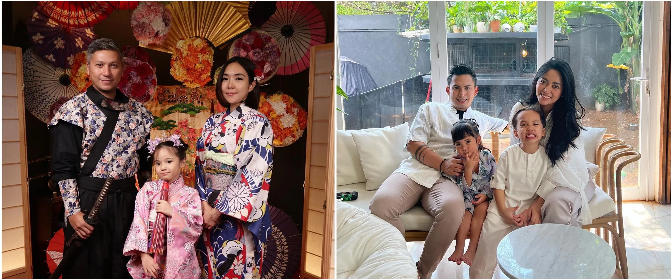 Momen 7 seleb kompak liburan bareng mantan suami, Gisel dan Gading boyong anak ke Eropa