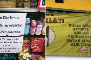 11 Potret tulisan nggak biasa di warung ini bikin yang lihat salah fokus
