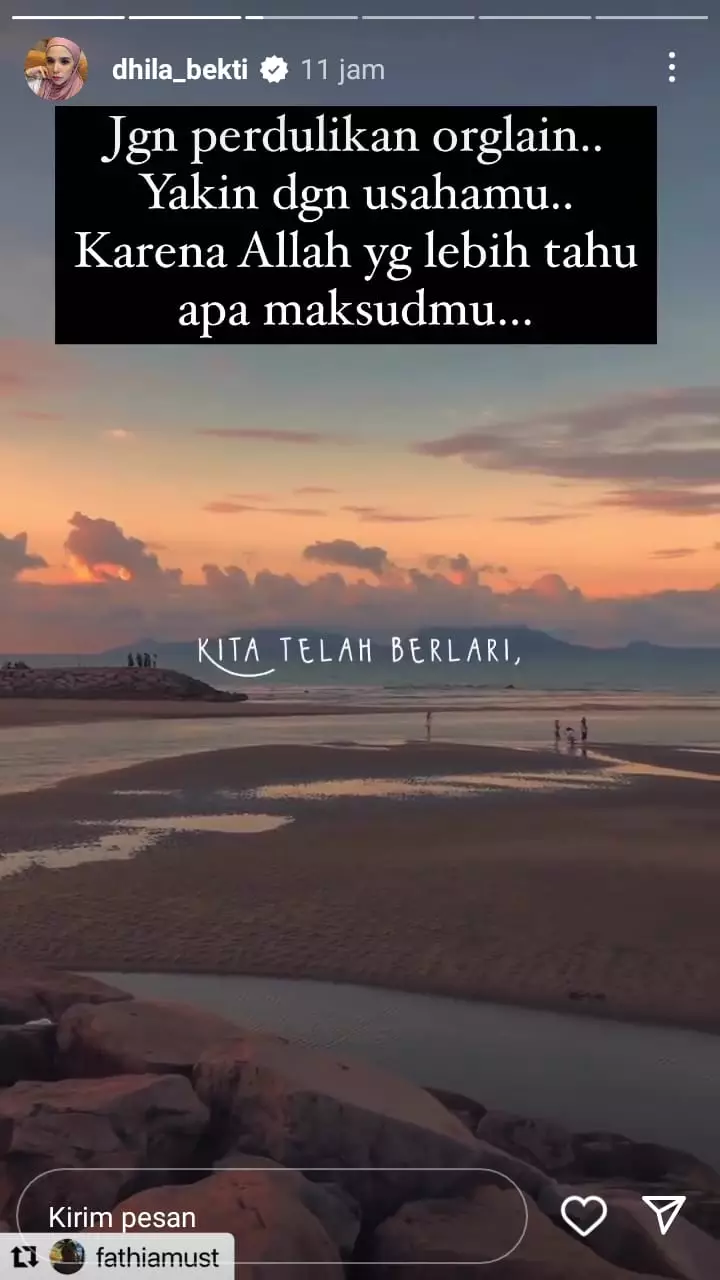 tanggapan aldila terkait open donasi © instagram