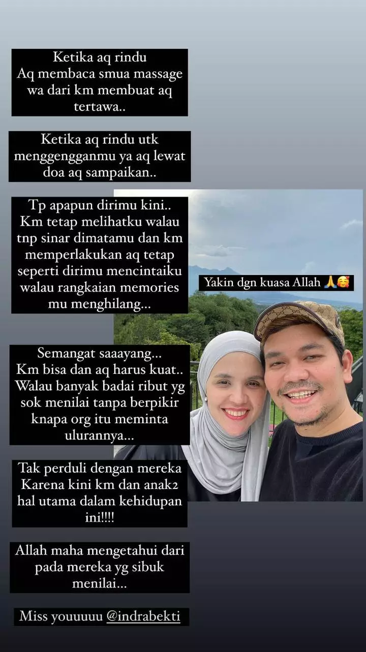 tanggapan aldila terkait open donasi © instagram