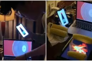 Kelewat kreatif, aksi sekelompok pemuda bakar jagung di perayaan tahun baru ini bikin tepuk jidat