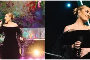 Momen Adele dibuat menangis oleh penggemar dari Indonesia saat konser di Las Vegas 