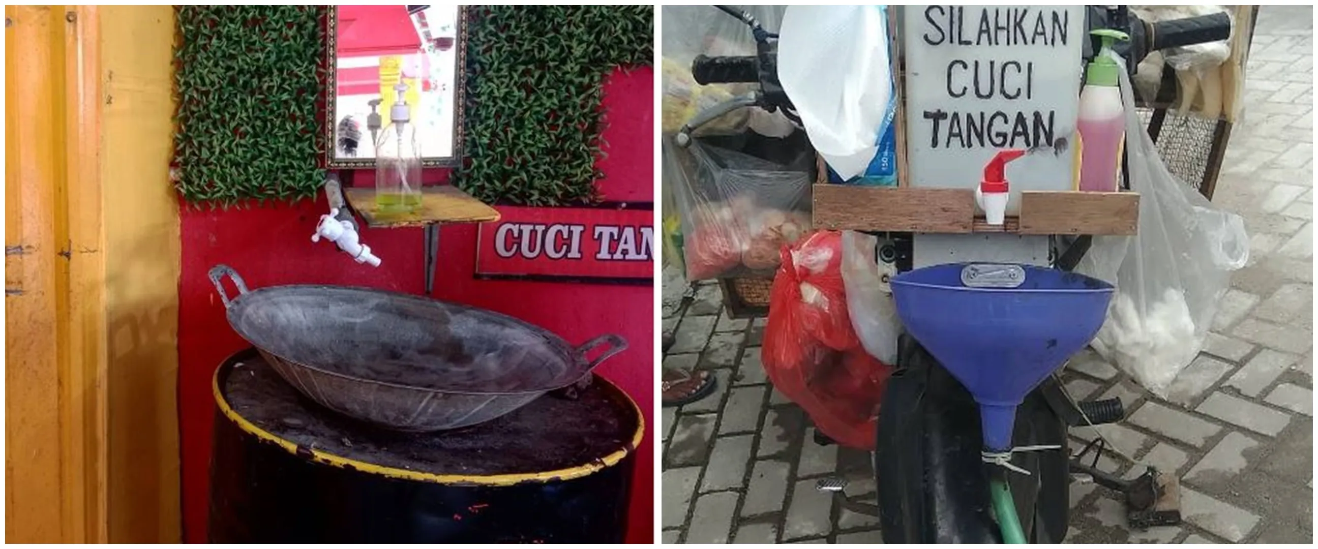 Definisi terlalu kreatif, 11 penampakan tempat cuci tangan ini dari barang tak biasa