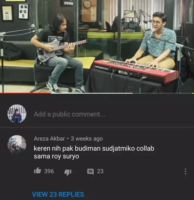 Komentar lucu di youtube Twitter