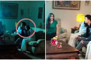 Momen bikin adegan penampakan hantu di sinetron, caranya sepele banget tapi efeknya seram