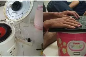 Tak hanya untuk masak nasi, 11 penampakan rice cooker beralih fungsi ini nyeleneh