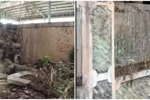 7 Potret rumah Tiko dan ibu Eny usai dibersihkan, dari kumuh kini tampak megah