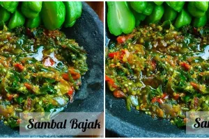 Resep sambal bajak cabai rawit hijau, gurih dan pedasnya menambah kelezatan makanan