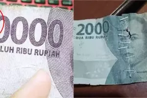 13 Cara nyeleneh benerin uang sobek ini idenya bikin geleng kepala
