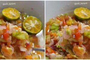Resep sambal dabu-dabu iris, segar dan pedasnya bikin nafsu makan meningkat