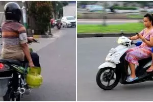 11 Potret nyeleneh bin ajaib di jalan ini bikin nggak habis pikir, kok bisa?
