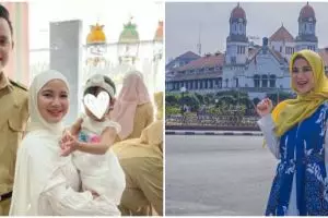 11 Momen Chacha Frederica blusukan bantu korban banjir, sudah basah-basahan tak dikenali warganya