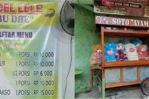 13 Menu ini nggak nyambung dengan nama warungnya, bikin bingung