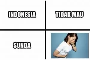 Belajar sambil tertawa, 13 perbedaan bahasa Sunda dan bahasa daerah lain ini bikin senyum lebar