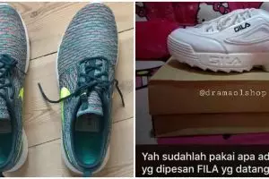11 Momen apes orang beli sepatu di online shop, gagal tampil modis