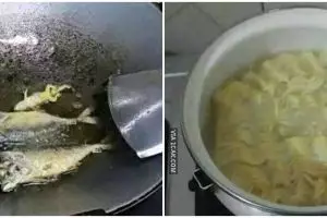 11 Momen apes saat memasak ini bikin nyesek, pengen nangis tapi sia-sia