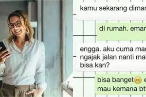 11 Chat modus ngajak jalan gebetan ini endingnya bikin cengar-cengir