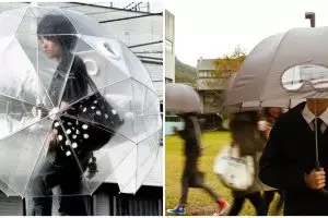 11 Desain payung antimainstream super ribet, mau pakai mikir dua kali