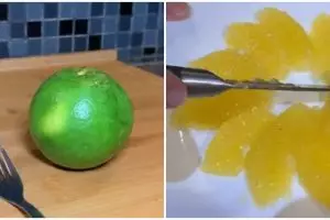 Cara kupas jeruk baby agar tangan tetap bersih dan daging buahnya tak terbuang