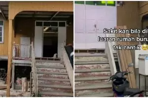 Rumah panggung kayu ini dari luar tampak berantakan, 7 penampakan di dalamnya ternyata estetik pol