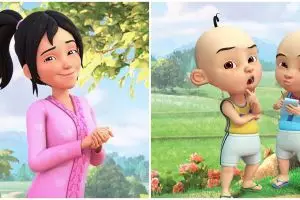 Tak banyak yang tahu, ternyata segini umur Ros kakak Upin dan Ipin di serial animasi