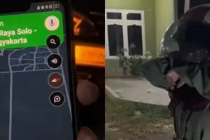 Niat hati ingin ke Jogja, pasangan ini malah nyasar ke Solo karena si cewek salah lihat maps