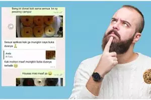 11 Chat penumpang pesan makanan lewat ojek online ini endingnya ngeselin