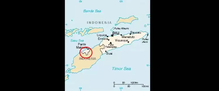Mengapa ada daratan milik Timor Leste di wilayah Nusa Tenggara Timur? Begini sejarah dan faktanya